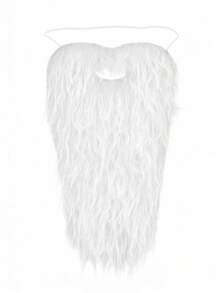 1 pieza Barba de cascada larga, efecto de desgaste natural ideal para Halloween, disfraz de Navidad y mascarada, máscara de barba, cosplay - Multicolor - Ver 14