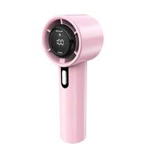 1pc Rechargeable 100-Speed Handheld Fan, 3000mAh Rechargeable Lithium Battery, Long-Lasting, LED Display, Handheld & Desktop, 4 Color Options, Portable USB Fan Ideal For Outdoor Use - Handheld Fan - View 17
