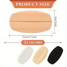 6pcs Silicone Non-Slip Shoulder Strap Pads, Seamless Pressure Relief Comfortable Strap Cushions In Multiple Colors - View 5