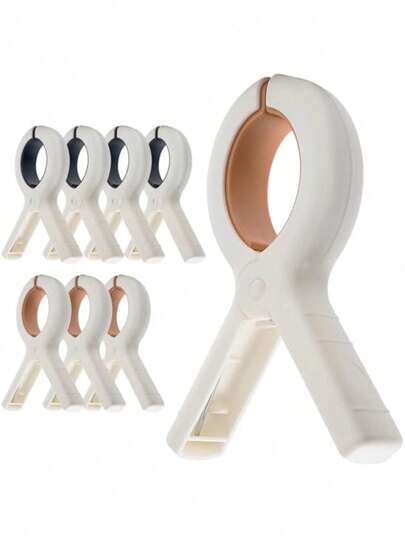 4pcs,Heavy-Duty Towel Clips, Heavy-Duty Fabric Clips, Heavy-Duty Plastic Clothes Clips, Blanket Drying Clips, Windproof And Sunproof Sheet Clips, Windproof Clothes Clips, Towel Clips For Beach Chairs And Cruises, Towel Fasteners For Outdoor Patios And Outdoor Courtyards, Durable And Waterproof Fasteners, Non-Slip Handles