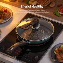 Non-Stick Frying Pan, Suitable For Home Use, Small Pancake & Steak Breakfast Pan, Compatible With Gas Stove And Induction Cooktop - View 9