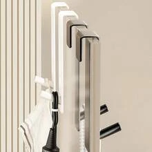 1/2pcs Plastic S-Shaped Bathroom Shower Door Hanging Hook, Towel Rack Mounted On Glass Door - Multicolor - View 6