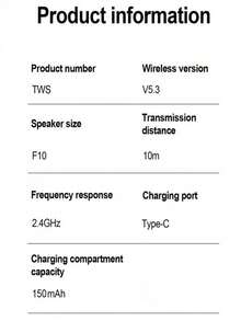 原装T2 TWS透明无线蓝牙耳机 HIFI音质无线耳机 适用于所有智能手机的蓝牙耳机 - 查看 11