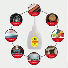 1/2/3瓶装 3秒速干强力通用胶水，30克/60克，适用于木材、金属、铁、塑料、亚克力等材料，特制502胶水，防水透明液体，适用于手工模型维护、家庭、办公室、工业等场合，大瓶装，速干【赠送滴管】 - 強力膠 - 查看 2