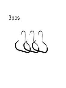 Bộ 3 móc treo mũ mới, dụng cụ lưu trữ mũ. Mỗi móc có thể chứa 8 mũ, thích hợp cho tủ quần áo ký túc xá, có thể treo mũ lưỡi trai và các loại mũ khác ở nhà, giá trưng bày đa chức năng cho mũ, không để lại dấu vết, không cần móc. - Nhiều màu - Xem 10