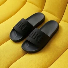 Nike 耐克女子场上拖鞋 BQ4632-002 - 黑色 - 查看 1