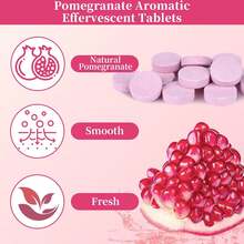 Manicure Spa Tablets 8oz -Pomegranate Soak Balls, Moisturizing Tablets, Cuticle Softener For Foot And Hand Soak Pedicure Spa Supplies Manicure Tools Nail Salon & Tavel Esenntial(40count) - 牛奶蜂蜜 - 查看 5