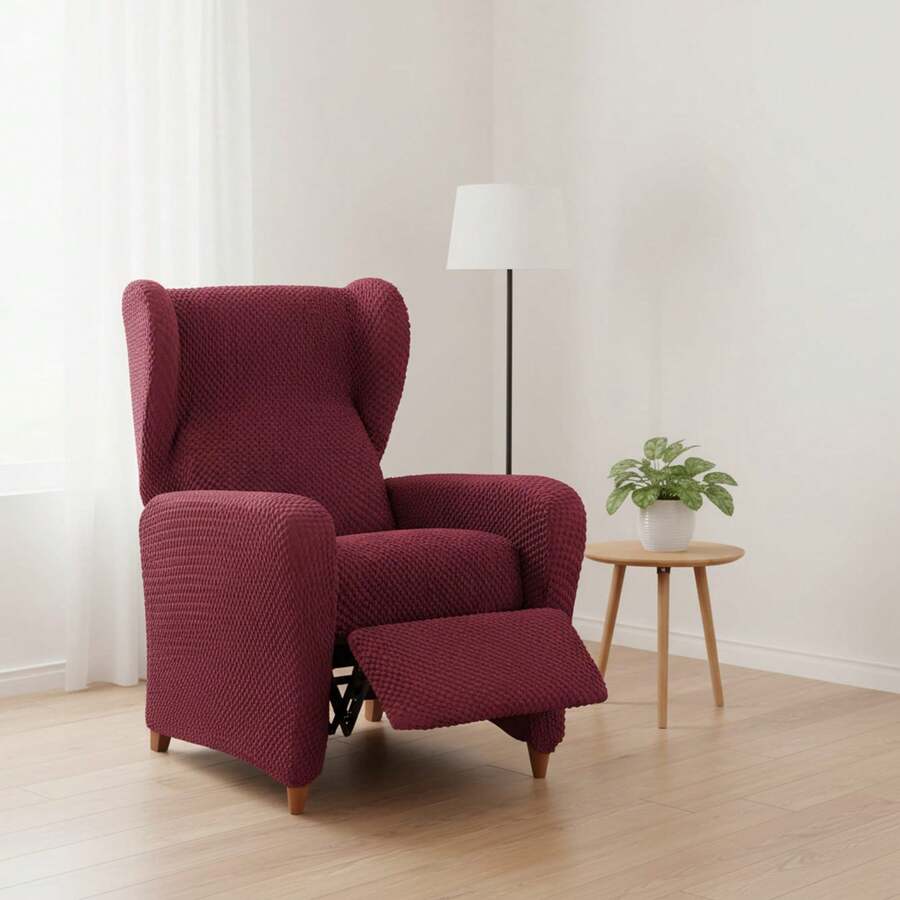 Kiva Universal And Versatile 1-Seater Relax Armchair Cover, Various Colors Available – Easy-To-Fit Protective Armchair Cover For Backrest, Seat And Arms - 波爾多托爾 - 查看 1