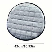 Bọc vô lăng ô tô đa năng - Cách nhiệt, chống nắng, chịu nhiệt độ cao, phù hợp với nhiều dòng xe hơi và SUV/sedan. - Tấm che vô lăng chống nắng - Xem 4