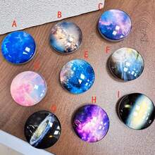 水晶星空手机贴纸支架，慵懒桌面支架，适用于所有手机 - 彩色 - 查看 11