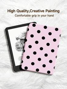 1 chiếc ốp bảo vệ máy tính bảng họa tiết chấm bi tối giản dễ thương, tương thích với Kindle Paperwhite 5, Kindle NK 11, 10.2", thế hệ thứ 10/ 11" (A16) 2025, Galaxy Tab A8 10.5" 2022, chống sốc, có chân đế bảo vệ và chức năng tự động tắt/mở màn hình. - Nhiều màu - Xem 7