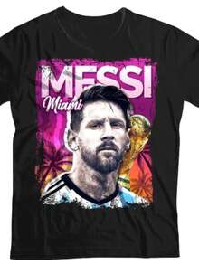 Camiseta De En Miami, Aficionados Al Fútbol, Camiseta De Fútbol, Colección , Ropa Deporti - 黑色 - 查看 1