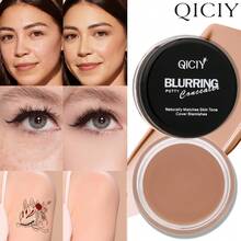 6 Colors Concealer Cream, Invisible Pore Covering, Acne Scar & Dark Circle Hiding, Long-Lasting, Non-Cakey, Waterproof, Skin-Friendly Foundation - Multicolor - View 5