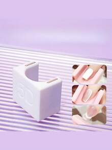 1pc Automatic Cat Eye Magnet Tool, Super Strong Cat Eye Magnet, French Wide Edge Side Light Cat Eye Magnet, Suitable For Nail Salons And DIY Nail Art Tools - Multicolor - View 9