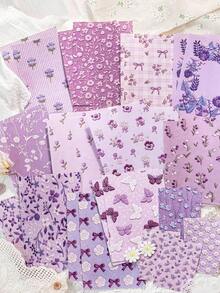 28pcs/Pack Vintage Embossed Embroidery Themed Decorative Paper Notebook Scrapbooking Supplies - Paper Embroidery - View 11