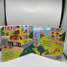 Durable Portable Learning Materials, Engaging English Interactive Comics, Vibrant Illustrations, Foldable Pages For Reading Enjoyment - Multicolor - View 2