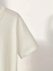 Damtoppar 2026 T-shirt med grafiskt tryck, kortärmad, avslappnad topp med rund hals för sommar och vår, sommaroutfit för kvinnor - [Vit] - Visa 9