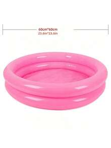 1pc Summer Outdoor Inflatable Water Pool Toy Pool Fishing Pool Double Layer Round Pool Mini Inflatable Round Pool, Can Be Used As A Pet Nest. Please Check The Product Size And Dimensions. - Multicolor - View 9
