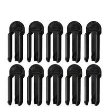 10pcs Durable Plastic Trash Bag Clips - Easy To Secure Waste Bins, Home Organization Trash Can Fixing Device - A - View 10