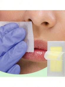 Bộ 5 miếng dán tẩy lông mặt, dụng cụ tẩy lông nhanh chóng và không đau, phù hợp với mọi loại da. - A - Xem 9