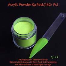 高显色度霓虹美甲浸粉套装，12种浓郁色彩，涂抹顺滑，持久耐用，适用于美甲延长、美甲装饰、美甲艺术设计，家用及美甲沙龙均可使用（1公斤/盒） - 彩色 - 查看 16