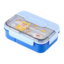 1 hộp cơm trưa, hộp đựng đồ ăn nhẹ, hộp cơm bento cho người lớn, hộp cơm trưa cho học sinh, hộp cơm nhiều ngăn, hộp cơm chống rò rỉ, hộp cơm cách nhiệt, hộp cơm dùng được trong lò vi sóng. - Nhiều màu - Xem 11