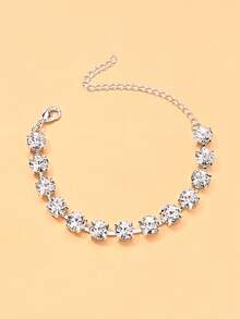 1件装时尚水晶镶嵌夸张手链，女士日常佩戴 - 手鍊 - 查看 6