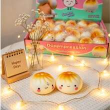 1pc Squishy Toy, Slow Rebound Stress Relief Squeeze Toy, Realistic Shape For Pressure Release - Multicolor - View 1