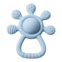Multi-Textured Silicone Palm Rattle, Easy Grip, Home & Outdoor Sensory Development & Stress Relief Toy, Infant Developmental Tool, Shockproof & Easy Clean, Newborn & Birthday Gift - 彩色 - 查看 11