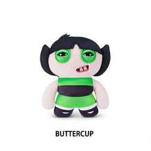 THE POWERPUFF GIRLS 官方飞天小女警丑萌玩具——搞笑怪牙怪兽收藏娃娃 - 彩色 - 查看 5