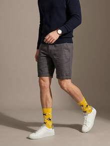 1 đôi tất dài đến giữa bắp chân dành cho nam, thích hợp cho người yêu thú cưng, tất dài thường ngày đa năng cho nam và nữ. - Nhiều màu - Xem 4