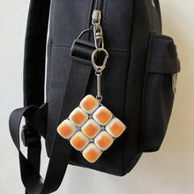 1pc Novel & Fun Keycap Keychain - Colorful Clicky Desktop Toy For Stress & Anxiety Relief, Suitable For Office Decor And Unique Gift - Multicolor - View 6