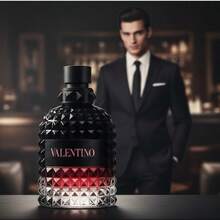 Valentino Uomo Born In Roma Intense EDP Spray 3.4 OZ / 100 ML – Long-Lasting Designer Men's Perfume, Warm & Sensual Fragrance Gift For Boyfriend, Husband, Dad – Perfect For Holidays & Special Occasions - 3.4盎司/100毫升 - 查看 4