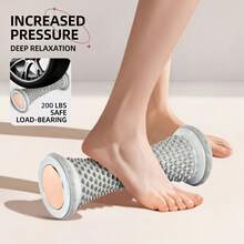 Foot Arch Massage Roller - Yoga, Muscle Relaxation Foot Arch Trainer, Sports Recovery Leg & Foot Massage Roller - A - View 1