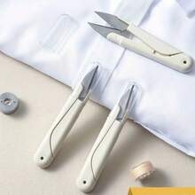 Sewing Thread Scissors, Small Sewing Scissors, Stainless Steel Yarn Hook Needle Scissors With Cover, For Handicrafts, Embroidery And Knitting - Yarn Cutter - View 9