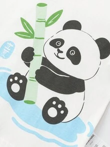 Balabala Bộ đồ ngủ mùa hè cho bé trai 2026, chất liệu cotton mềm mại, nhẹ, thoáng khí, kiểu dáng truyền thống. - tông màu xanh - Xem 4