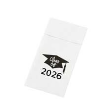10pcs 2026 Graduation Party Tabletop Decorations Disposable Napkins, Cutlery Mats, GRAD Graduation Ceremony - View 3