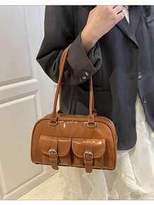 Bolsos de hombro para mujer - Rojo - Ver 9