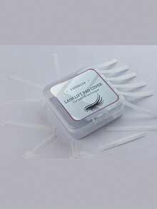 980pcs Eyelash Curler Pads, Professional Eyelash Curling & Shaping Tool, Ultra-Thin Skin-Friendly Material, Durable Structure, Eyelash Extension Accessory - White - View 3