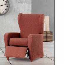 Kiva Universal And Versatile Recliner Chair Cover, Various Colors Available – Easy-To-Fit Protective Chair Cover For Backrest, Seat And Arms - Ulysses Oranye - View 5
