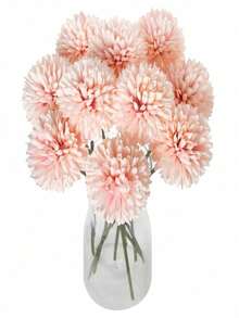1/12 Scale Realistic Soldier, Rose, Ping Pong Ball, Hyacinth, Hydrangea Artificial Flower Decorations, Suitable For Home Decor, Wedding Decor, Valentine's Day Gift, Mother's Day Gift, Desktop Photography Props, Easter Decor - Multicolor - View 6