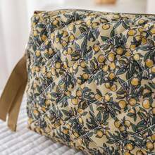 Bolsa portátil para almacenamiento de pañales de bebé con cremallera, bolsa colgante para cochecito de pañales reutilizable con 2 correas para el hombro - Verde - Ver 6