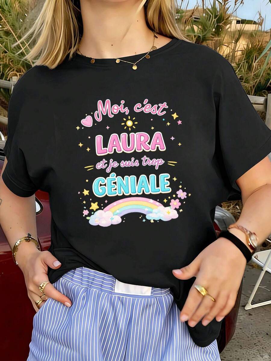 Camisetas de mujer - Negro - Ver 1