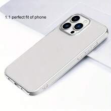 1pc Transparent Phone Case, Compatible With Apple 17/17Pro/17ProMax/16/16Pro/16ProMax/15/15Pro/15ProMax/14/13/12/11, Waterproof, Shockproof, Anti-Fall, Anti-Scratch, Soft Protective Cover - Clear - View 3