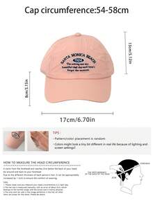 1pc Lightweight Soft Crown Letter Embroidery Quick-Drying Baseball Cap, Women's Breathable Sports Running Sun Protection Cap, Outdoor Camping Casual Hat, Spring/Summer - Quick-drying Baseball Cap - View 4