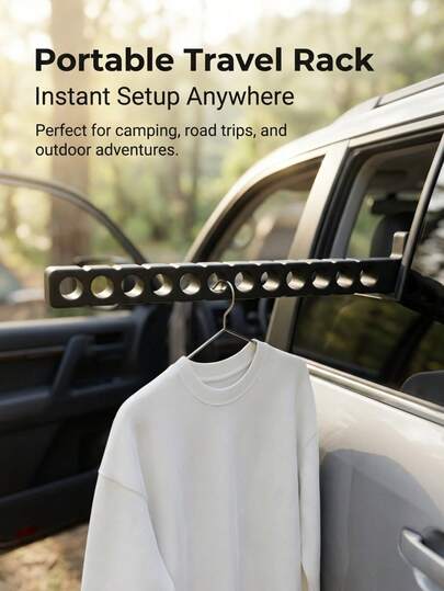 便携式旅行架，随时随地快速搭建，是露营、公路旅行和户外探险的理想之选。