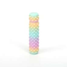 Portable Plastic 3D Printed Massage Roller Stick, Professional Angled Spike Design Rotating Muscle Relaxation Pressure Relief Grip Toy, Suitable For Fitness And Daily Relaxation - Multicolor - View 12