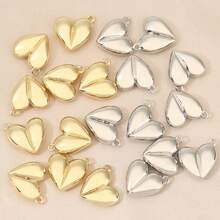 1/10 浪漫心形 DIY 首饰吊坠，光滑简约，可制成任何首饰吊坠，百搭优雅 - DIY愛心吊墜 - 查看 2