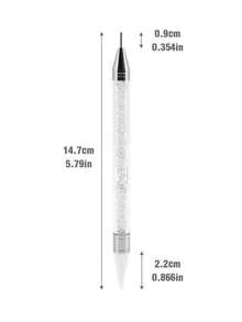 1个可拆卸硅胶美甲工具，适用于美甲装饰和水钻镶嵌 - 彩色 - 查看 9