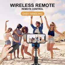 Professional Phone Tripod Selfie Stick With Fill Light, 40 Inch Extendable Wireless Remote Stable Anti-Shake, 360° Rotatable For Outdoor Vlogging Live Streaming, Gift For Women - 查看 8